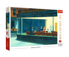Trefl Dėlionė 1000 vnt. - Edward Hopper: Naktinėtojai