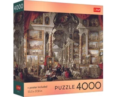 TREFL Dėlionė su plakatu „Panini, Modern Rome“, 4000 det.