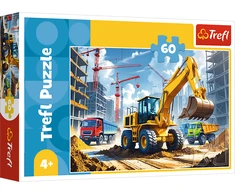Trefl Dėlionė 60 vnt. - Traktorius