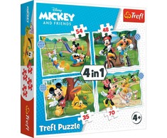 Trefl Dėlionė 207 vnt. - Peliukas Mikis