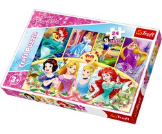 Trefl Dėlionė 24 vnt. - Princesės