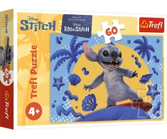TREFL DISNEY STITCH Dėlionė „Diena su Stiču“, 60 det.