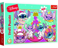 TREFL DISNEY STITCH Dėlionė „Kalėdos“, 100 det.