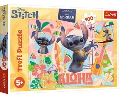 TREFL DISNEY STITCH Dėlionė „Stičas ir draugai“, 100 det.