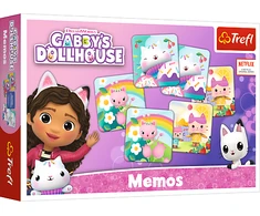 Trefl Stalo žaidimas Memo "Gabby´s Dollhouse“
