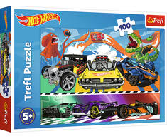 Trefl Dėlionė 100 vnt. - Hot Wheels