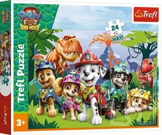 TREFL PAW PATROL 15 det. dėlionė „Šuniukai-patruliai“, 24 det.