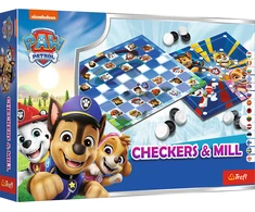 TREFL PAW PATROL Žaidimas „Šaškės ir malūnas“