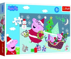 TREFL PEPPA Dėlionė „Kalėdos“, 100 det.