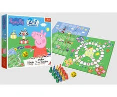 Trefl Stalo žaidimas 2 in 1 „Kiaulytė Pepa“