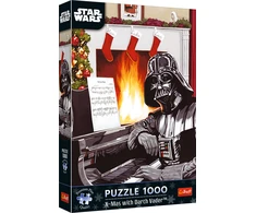 Trefl DĖLIONĖ 1000 KALĖDŲ PremPlus Kalėdos su DarthVader 12085