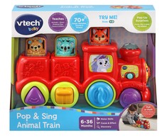 VTECH Muzikinis gyvūnėlių traukinukas