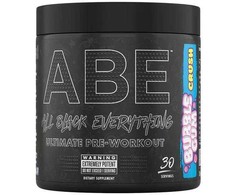 Applied Nutrition ABE All Juodas Everything Pre-Workout 375 g. (Bubblegum Crush skonis)