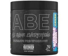 Applied Nutrition ABE All Juodas Everything Pre-Workout 375 g. (Sour Apple skonis )