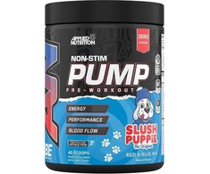 Applied Nutrition ABE Non Stim Pump Pre-Workout 500g. (Slush Puppie® Raudona &amp; Mėlyna Mix skonis)