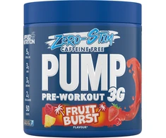 Applied Nutrition Pump 3G Zero Stim Caffeine Free Pre Workout 375 g. (Fruit Burst skonis)