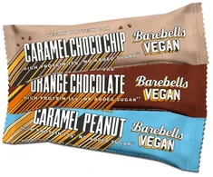 Barebells Vegan Protein Bar 55 g. (Caramel Choco Chip skonis)