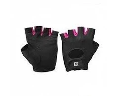 Better Bodies Womens Training Gloves (Juodas/Rožinė) 130350 (M Dydis)