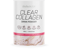 Biotech Clear Collagen 308 g. (Strawberry-Cranberry skonis)