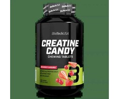 Biotech Creatine Candy 240 tabl. (Raudona Berry skonis)