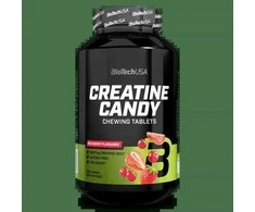 Biotech Creatine Candy 240 tabl. (Raudona Berry skonis)