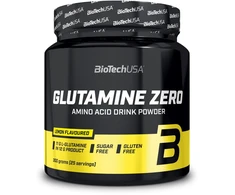 Biotech Glutamine Zero 300g. (Peach Ice Tea skonis)