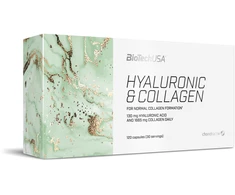 Biotech Hyaluronic &amp; Collagen 120 kaps.