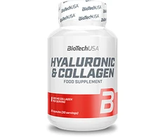 Biotech Collagen &amp; Hyaluronic 30 kaps.
