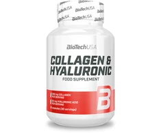 Biotech Collagen &amp; Hyaluronic 30 kaps.