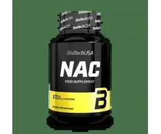 Biotech NAC 60 tabl. (N-acetil-L-cisteinas)