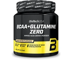 Biotech BCAA + Glutamine Zero 480 g. (Apelsinų skonis)