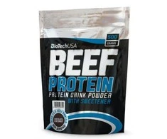 Biotech Beef Protein 500g. (Braškių skonis)