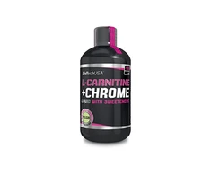 Biotech Liquid L-Carnitine + Chrome 500 ml. (Oranžinis skonis)