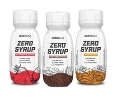 BioTech Zero Syrup 320 ml. (sirupai) (Blynų skonis)
