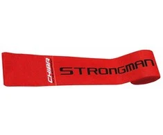 Chiba 44486 Strongman Knee Wrap (kelių apsaugos) (Raudona spalva)