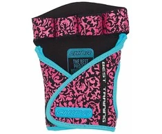 Chiba Lady Motivation Gloves 40936 (juodas/pink/turquoise) pirštinės (L dydis)
