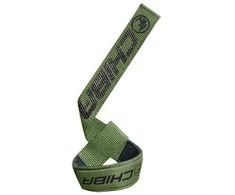 Chiba Lifting Straps (40605) Olive Žalias 2 vnt. (Diržai štangai kelti) (Olive Žalias)