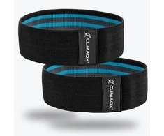 Climaqx Booty Bands Set (pasipriešinimo gumos) 2 vnt. (Juodas)