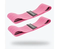 Climaqx Booty Bands Set (pasipriešinimo gumos) 2 vnt. (Rožinė)
