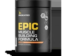 Dedicated Nutrition Dedicated Epic Muscle Building Formula 425 g. (Oranžinis skonis)