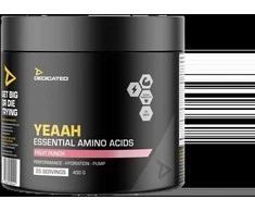 Dedicated Nutrition Dedicated YEAAH Essential Amino Acids 400g. (Amino rūgščių kompleksas) (Fruit Punch skonis)