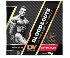 Dorian Yates Nutrition Blood &amp; Guts PreWorkout 19 g. (Įvairūs skoniai)