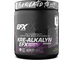 EFX Sports Kre Alkalyn Powder 220 g. (Mėlyna Frost skonis )