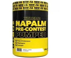 Fa Nutrition FA Napalm Pre-Contest Pumped 350 g. (Cherry Lemon skonis)