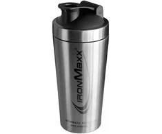Gertuvė IronMaxx Shaker Steel Sidabrinė (plaktuvė) 750 ml.