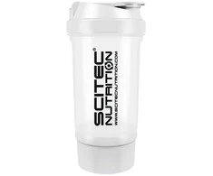 Gertuvė Scitec Traveller Shaker 500 ml. (Baltas) (Baltas spalva)