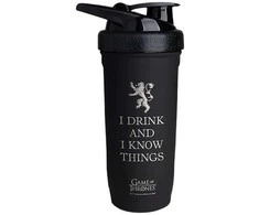 Gertuvė SmartShake Game Of Thrones I Drink And I Know Things Reforce Stainless Steel 900 ml.