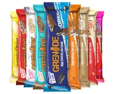 Grenade Protein Bar 60 g. (Baltas Chocolate Salted Peanut skonis )