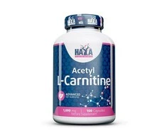 Haya Labs Acetyl L-Carnitine (karnitinas) 100 kaps.