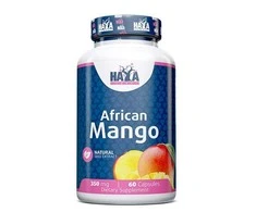 Haya Labs African Mango (Afrikinio mango sėklų ekstraktas) 60 kaps.